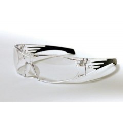 Wrap Cons Clear frame/gunmetal tips/clear lens